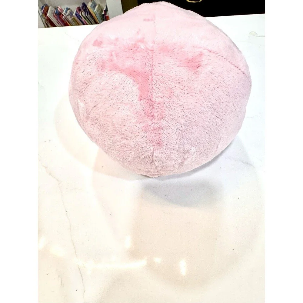 Pac-Man Pink Plush‎ Stuffed Toy 8” Round Arcade Character